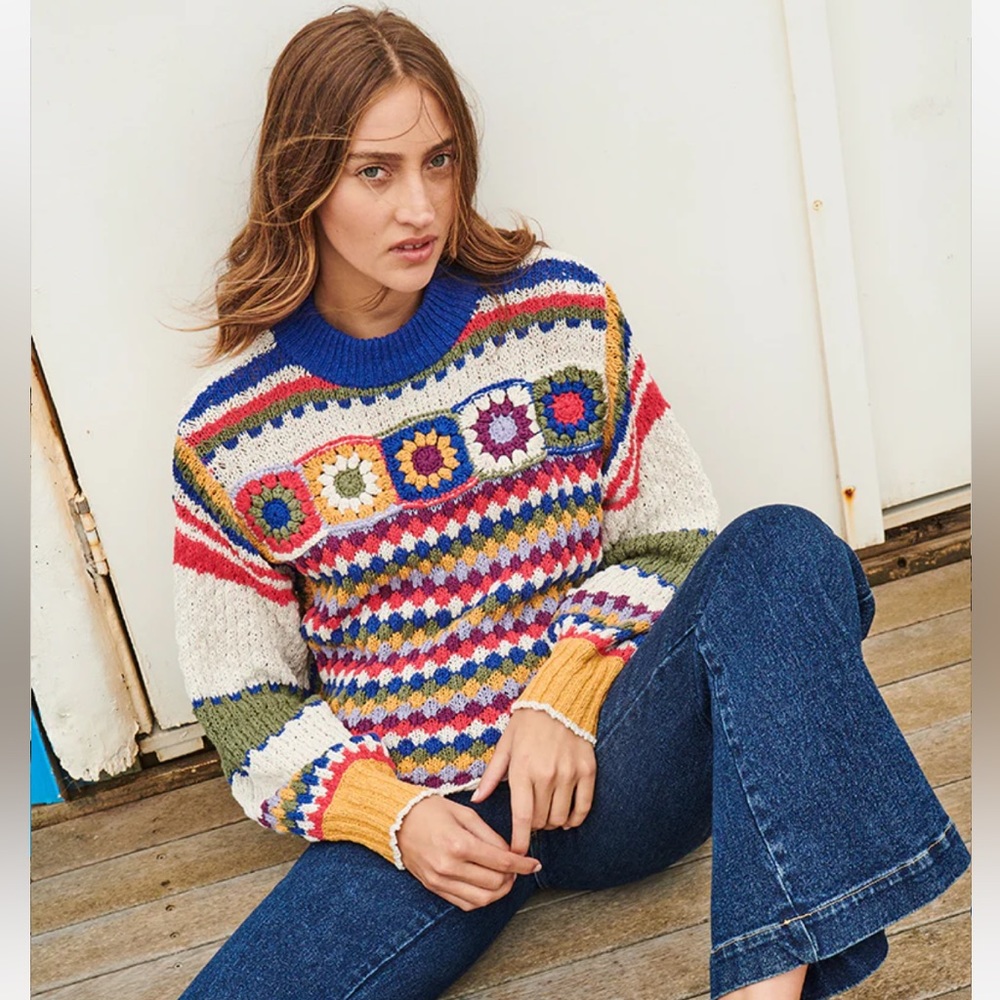 Crochet knit sweater!!! - Picture 4 of 13